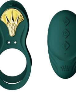 ZALO - BAYEK ANILLO VIBRADOR CON CONTROL REMOTO PAREJAS VERDE