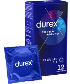 DUREX - PRESERVATIVOS EXTRA SEGUROS 12 UNIDADES