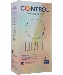 CONTROL - PRESERVATIVOS FINOS ADAPTA FINISSIMO ULTRAFEEL 10 UDS