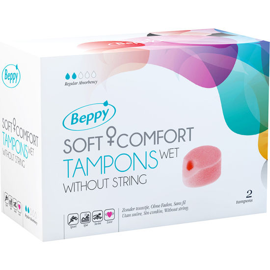 BEPPY - TAMPÓN LUBRICADO 2 UDS