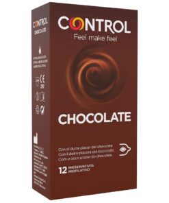 CONTROL - PRESERVATIVOS SABOR CHOCOLATE 12 UNIDADES